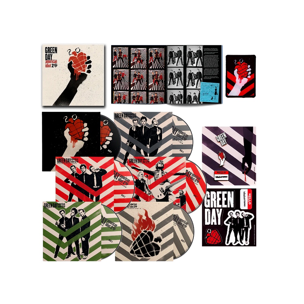 Green Day - American Idiot (20th Anniversary CD Box Set) – Scratch Green Day - American Idiot (20th Anniversary CD Box Set) – Scratch