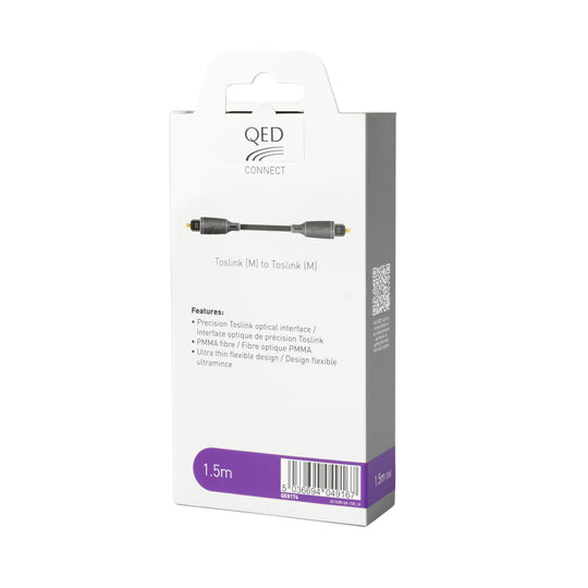 QED Connect Optical Digital Cable 1.5m