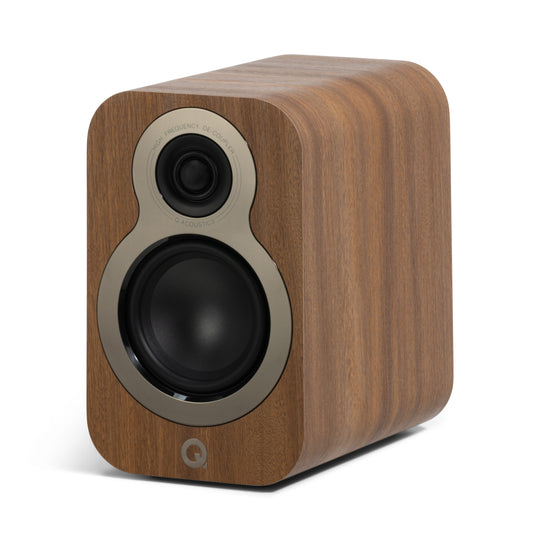 Q Acoustics 3010c Bookshelf Speakers Pin Oak