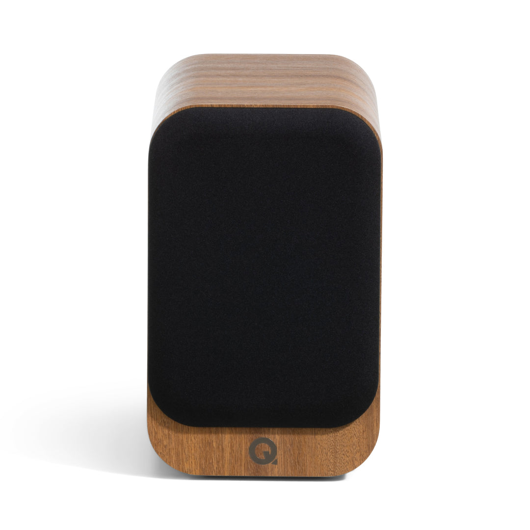 Q Acoustics 3010c Bookshelf Speakers Pin Oak