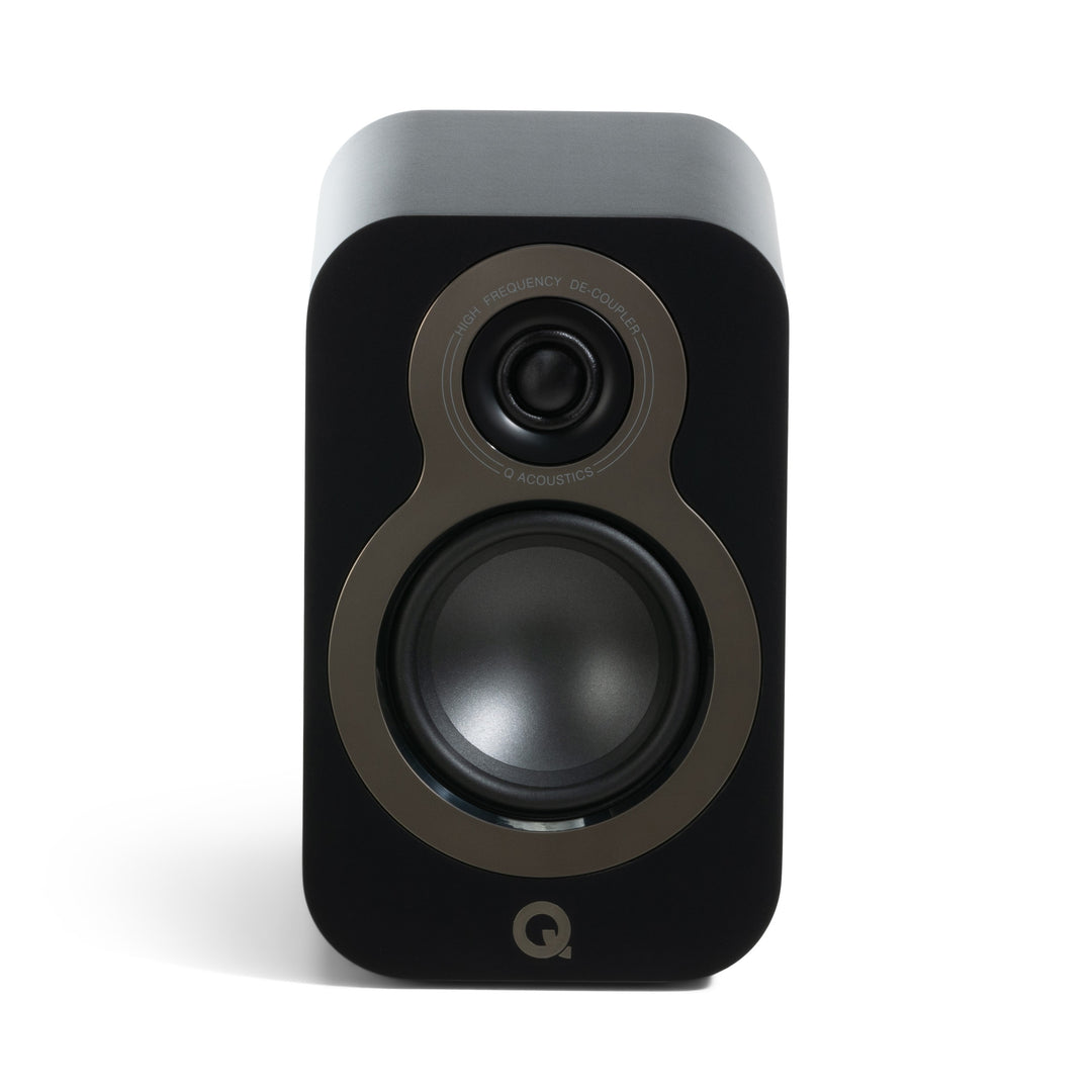 Q Acoustics 3010c Bookshelf Speakers Satin Black