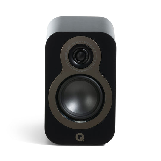 Q Acoustics 3010c Bookshelf Speakers Satin Black