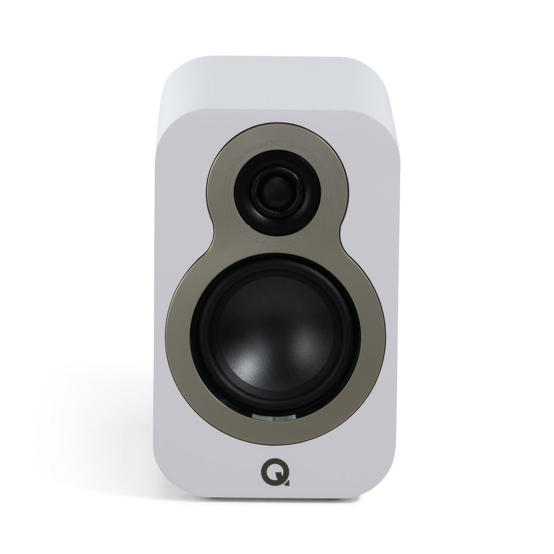 Q Acoustics 3010c Bookshelf Speakers Satin White