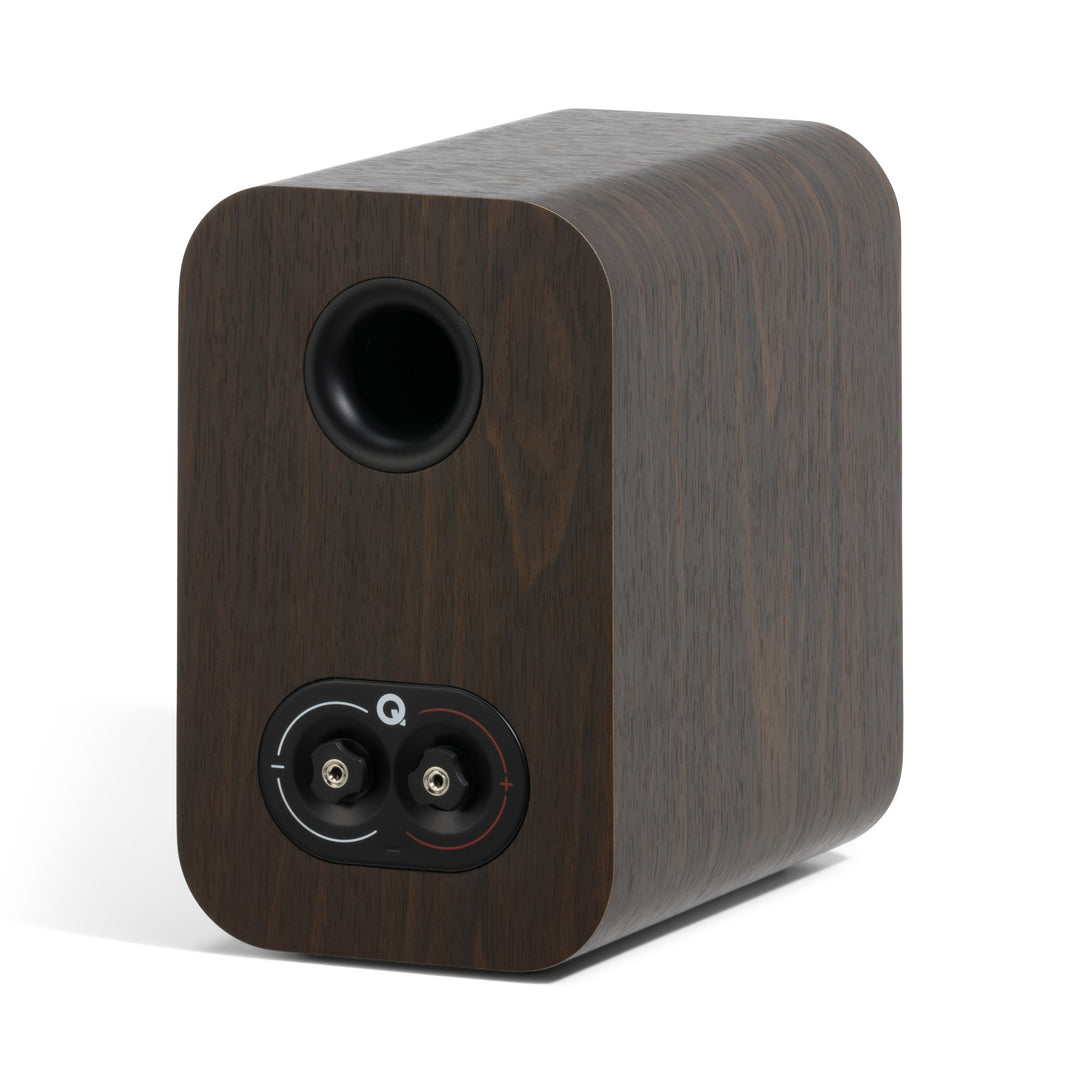 Q Acoustics 3010c Bookshelf Speakers Claro Walnut