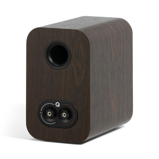 Q Acoustics 3010c Bookshelf Speakers Claro Walnut