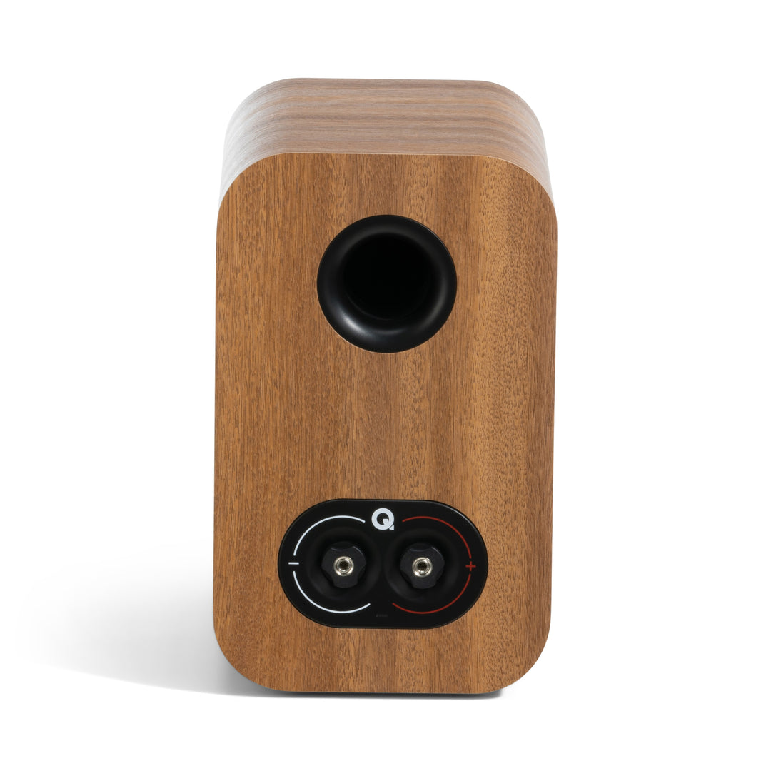 Q Acoustics 3010c Bookshelf Speakers Pin Oak