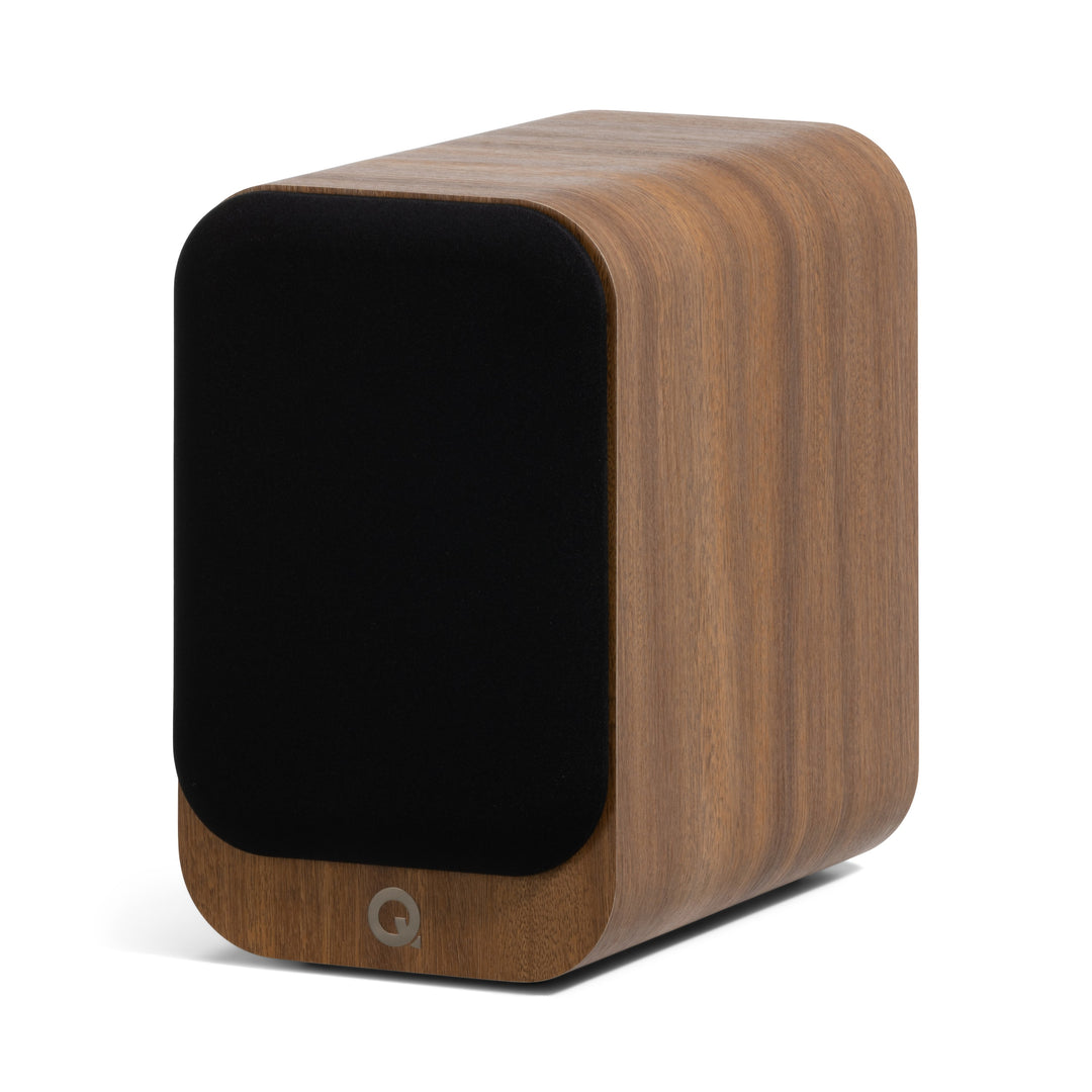 Q Acoustics 3010c Bookshelf Speakers Pin Oak