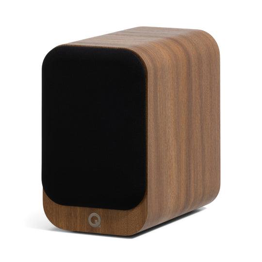 Q Acoustics 3010c Bookshelf Speakers Pin Oak