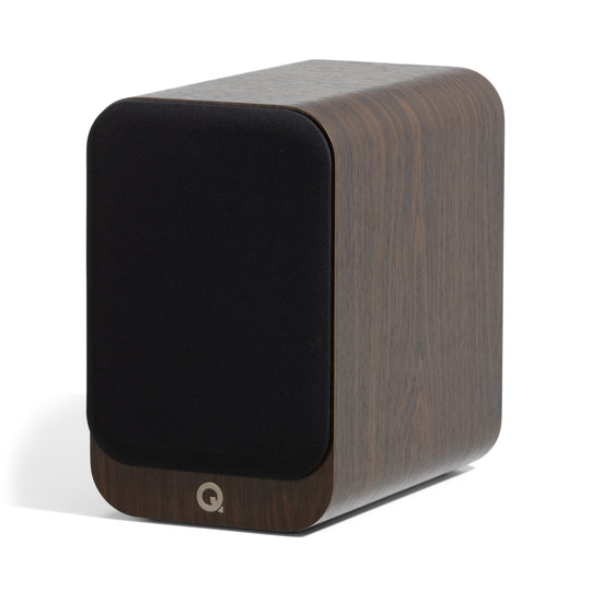 Q Acoustics 3020c Bookshelf Speakers Claro Walnut