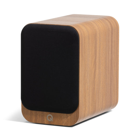 Q Acoustics 3020c Bookshelf Speakers Pin Oak