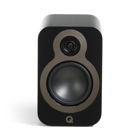Q Acoustics 3020c Bookshelf Speakers Satin Black