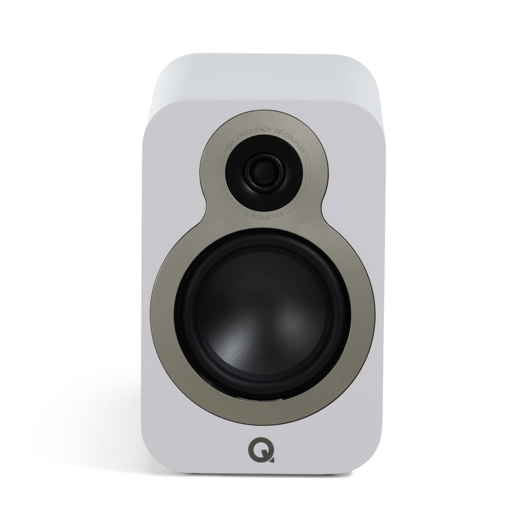 Q Acoustics 3020c Bookshelf Speakers Satin White