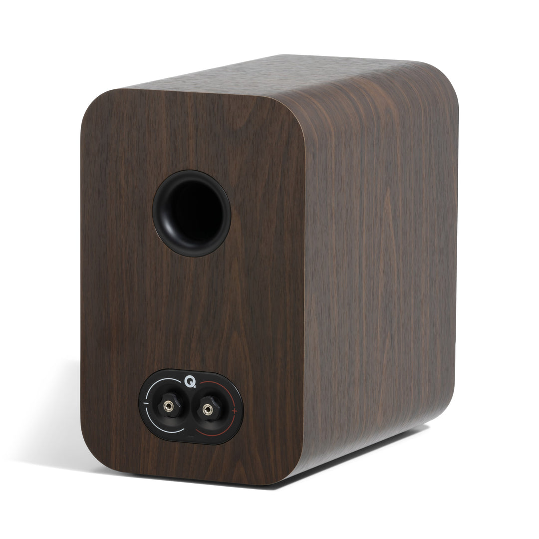 Q Acoustics 3020c Bookshelf Speakers Claro Walnut