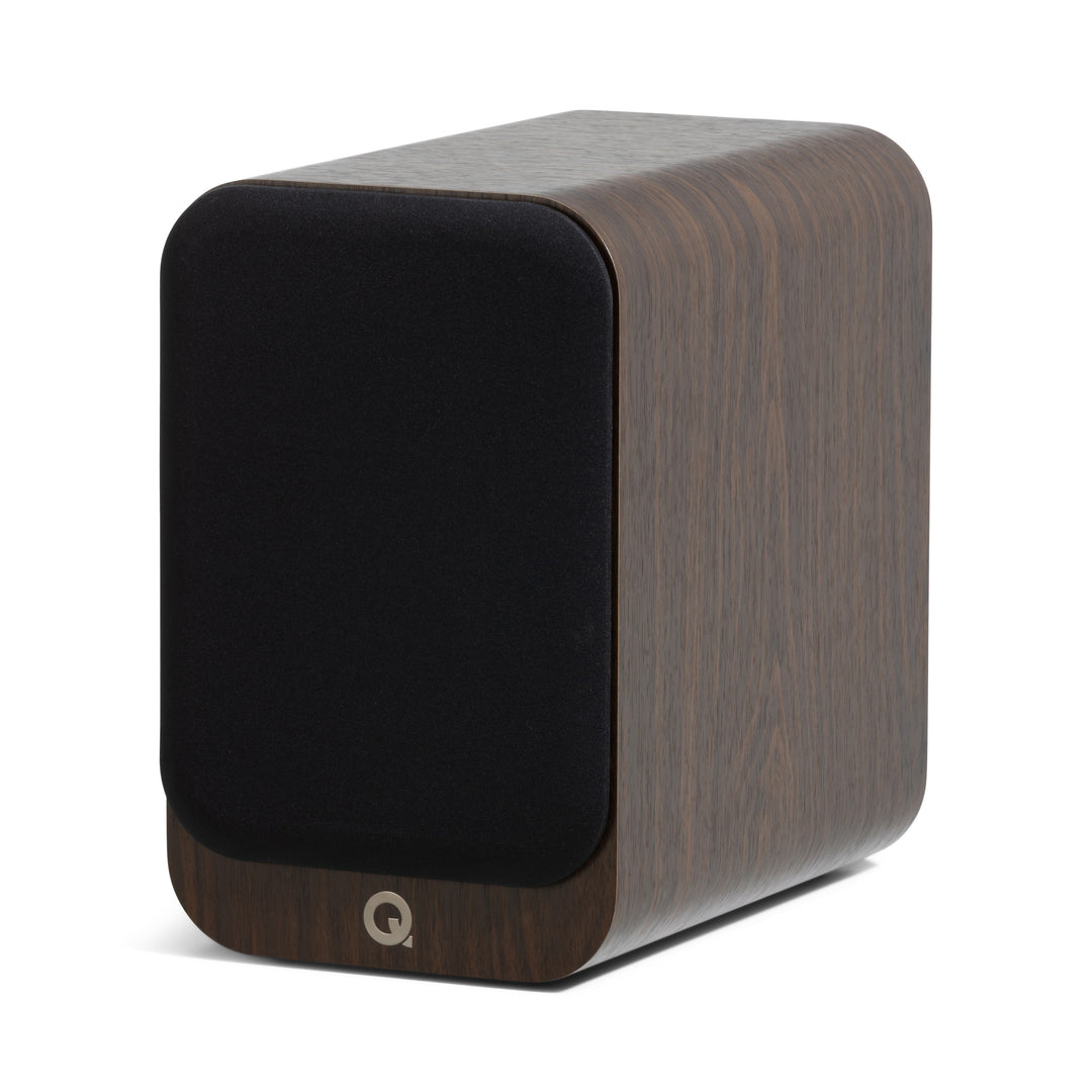 Q Acoustics 3030c Bookshelf Speakers Claro Walnut