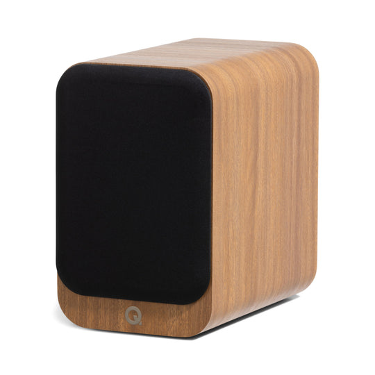 Q Acoustics 3030c Bookshelf Speakers Pin Oak
