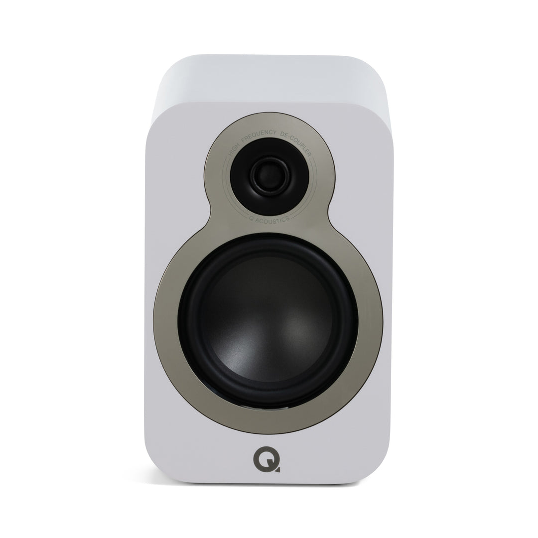 Q Acoustics 3030c Bookshelf Speakers Satin White