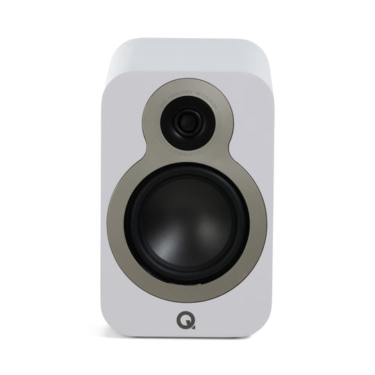 Q Acoustics 3030c Bookshelf Speakers Satin White