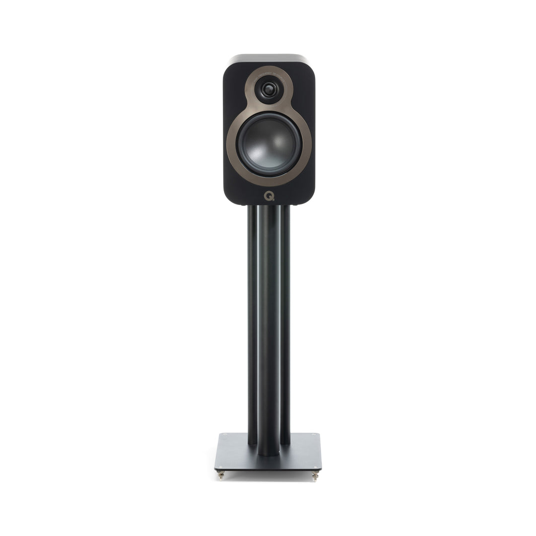Q Acoustics 3030c Bookshelf Speakers Satin Black