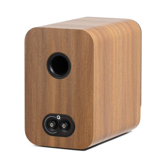Q Acoustics 3030c Bookshelf Speakers Pin Oak