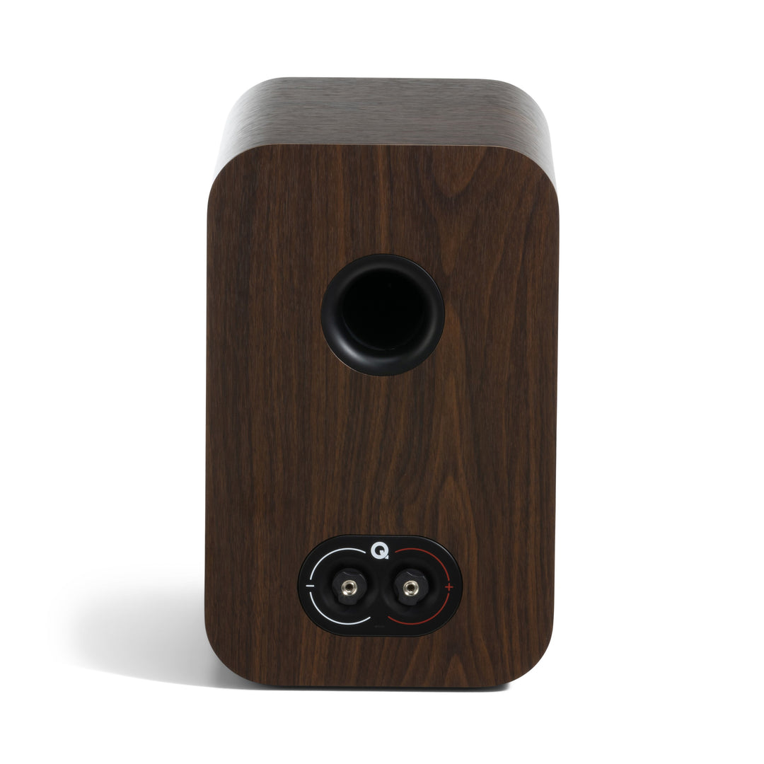 Q Acoustics 3030c Bookshelf Speakers Claro Walnut