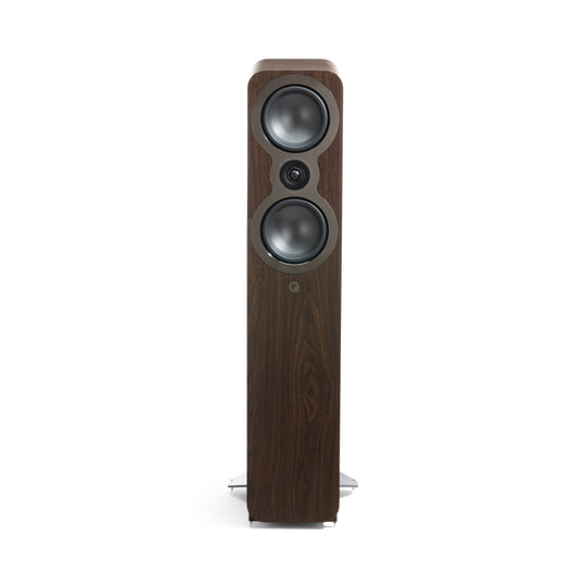 Q Acoustics 3050c Floorstanding Speakers Claro Walnut