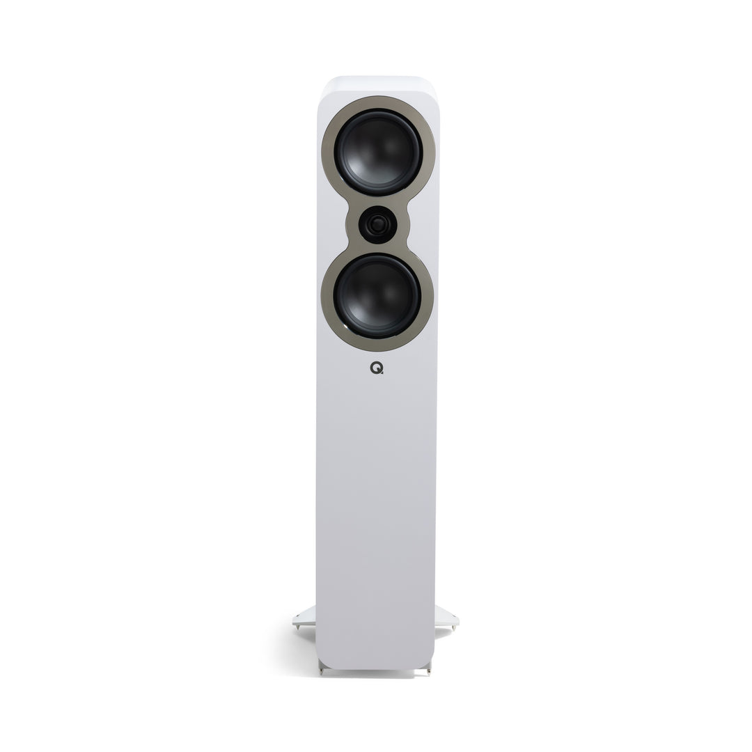Q Acoustics 3050c Floorstanding Speakers Satin White