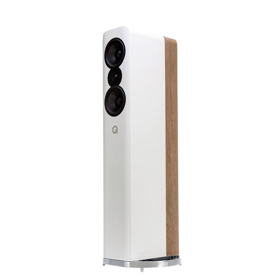 Q Acoustics Concept 500 Floorstanding Speakers White / Light Oak