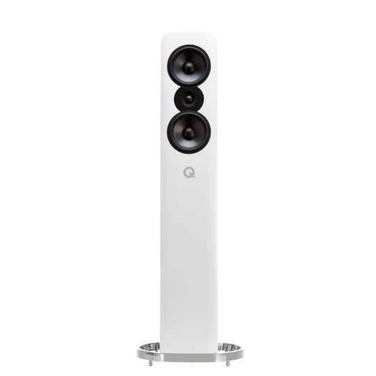 Q Acoustics Concept 500 Floorstanding Speakers White / Light Oak