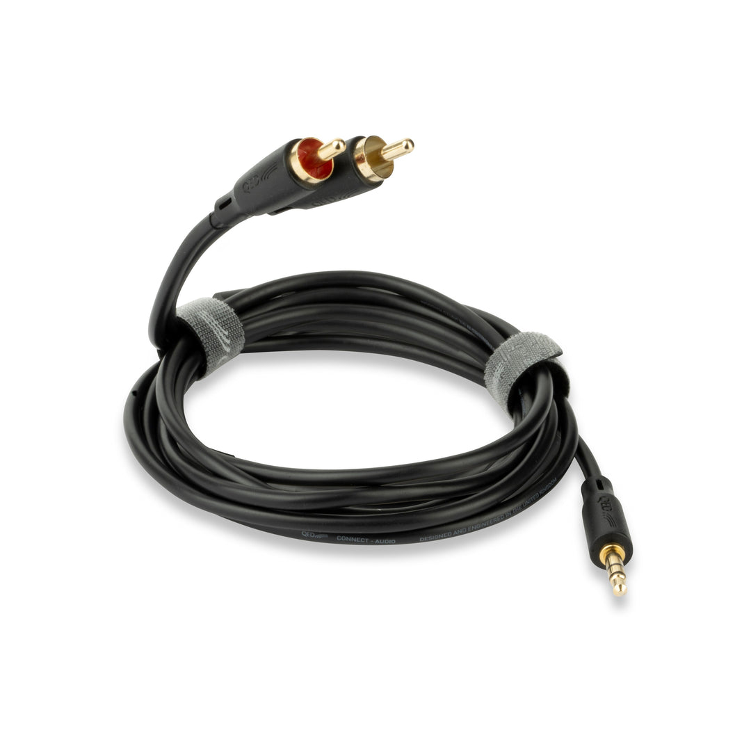QED Connect 3.5mm Jack to Phono Cable 1.5m