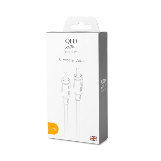 QED Connect Subwoofer Cable 3m